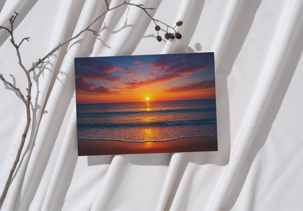 Custom A4 Photo Print on Aluminium Panel - Personalised Metal Wall Art
