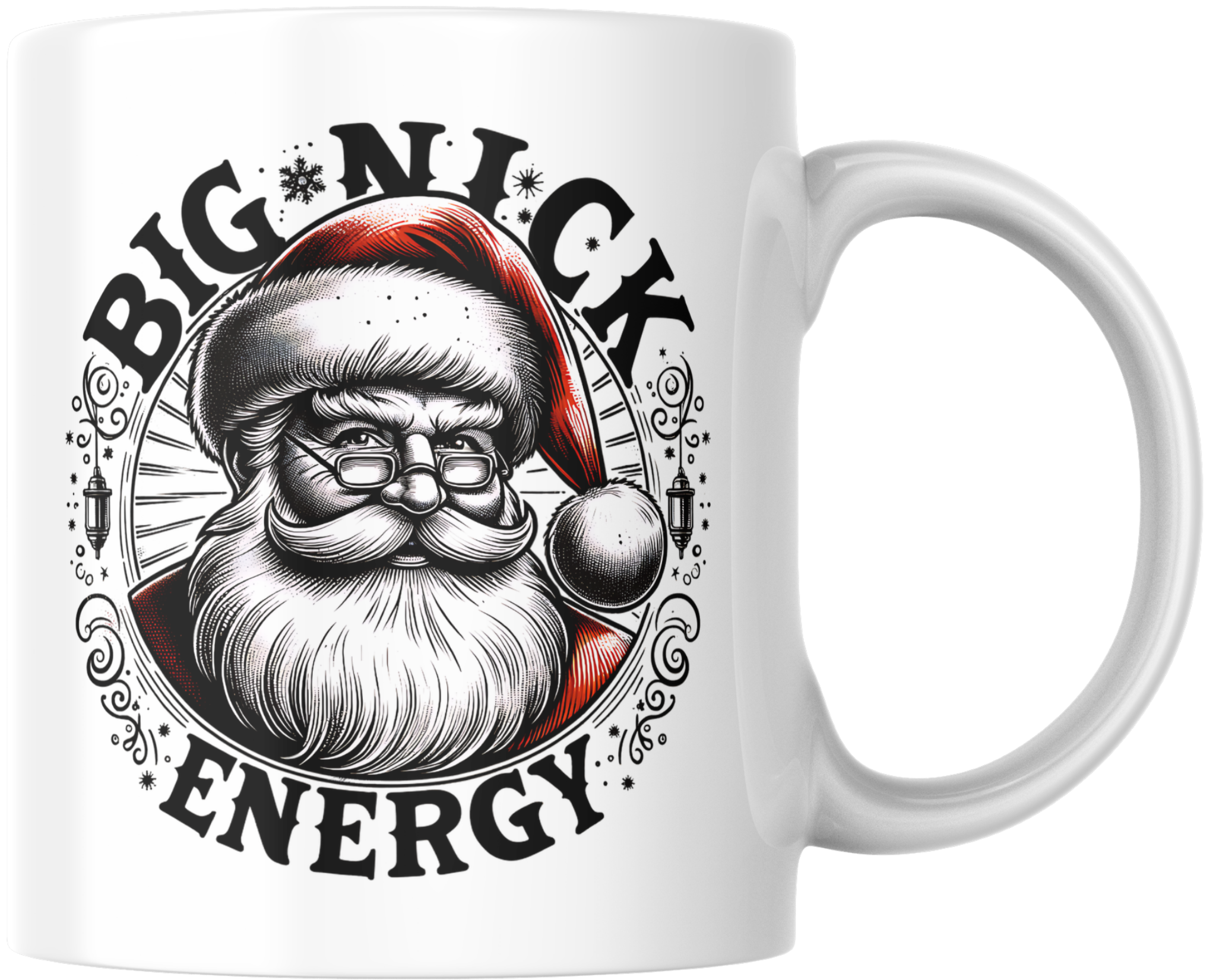 Big Nick Energy - Christmas Mug