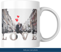 Personalised "LOVE" Photo Mug