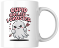 "Cupid Called - I Ghosted" Funny Valentine's Mug