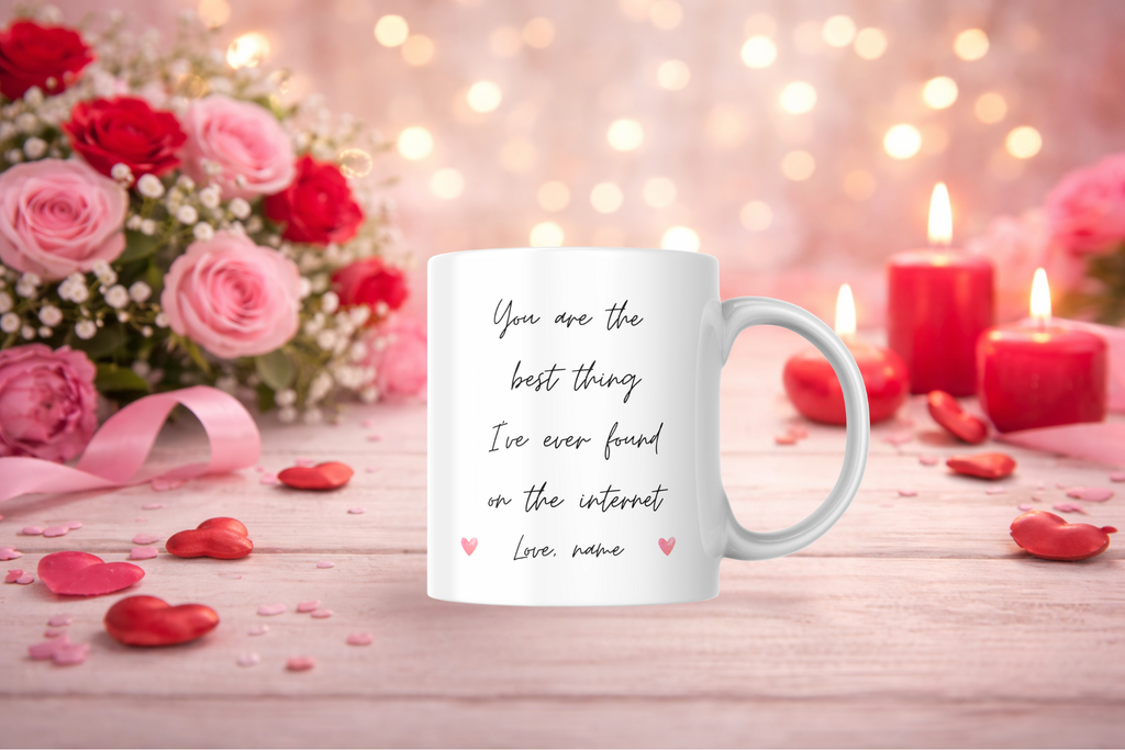 Personalised "Best Thing I Ever Found On The Internet" Mug