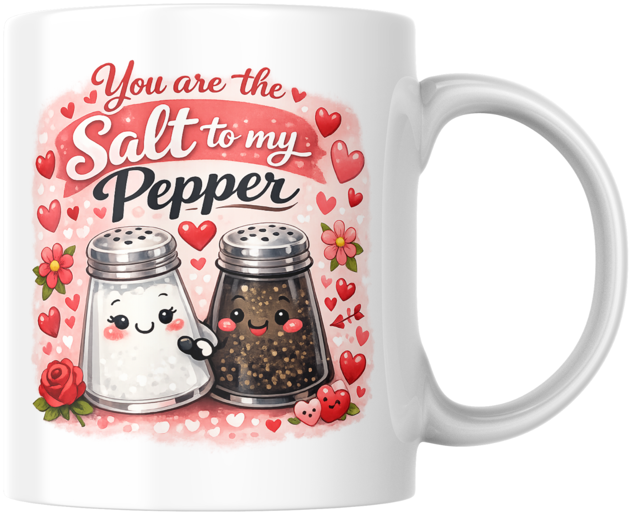 "You Are The Salt To My Pepper" Valentine’s Mug
