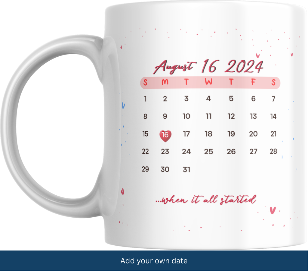 Personalised "When It All Started" - Custom Photo & Date Gift