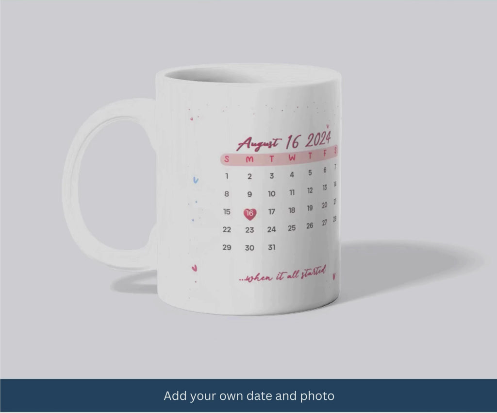 Personalised "When It All Started" - Custom Photo & Date Gift